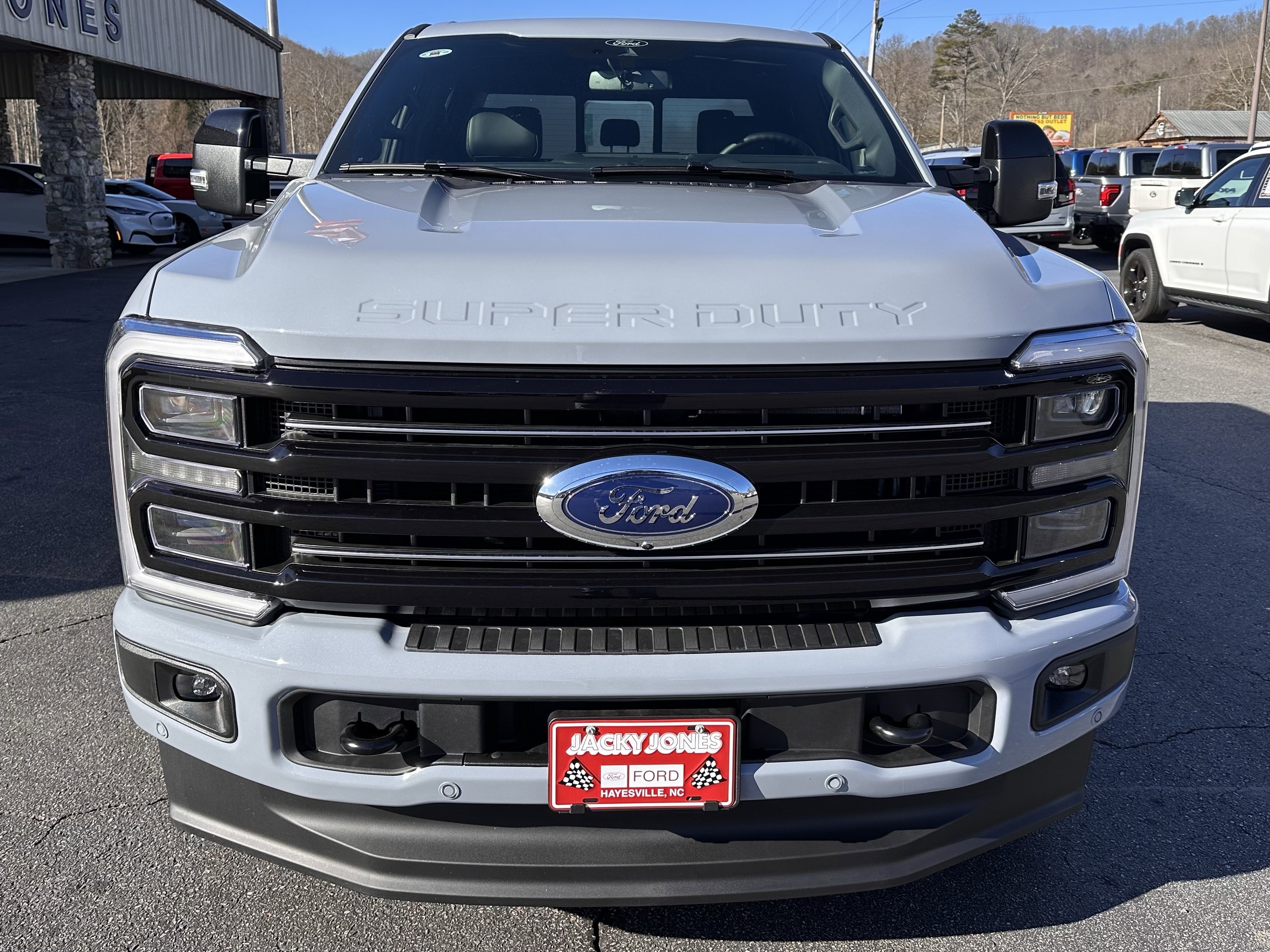New 2026 Glacier Gray Metallic Tri-Coat Ford F-250® Platinum® image 3