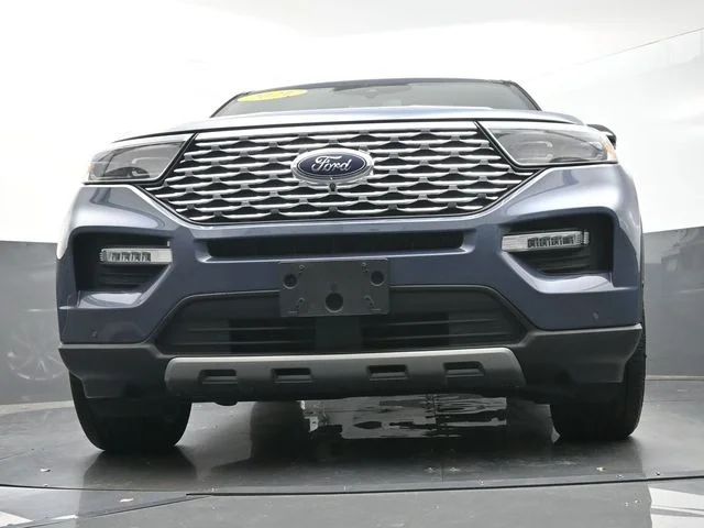 Used 2021 Blue Ford Platinum image 35