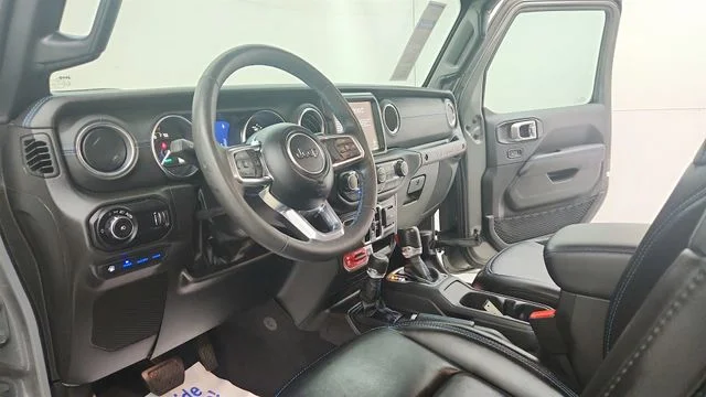 Used 2023 Gray Jeep Rubicon 4xe image 16