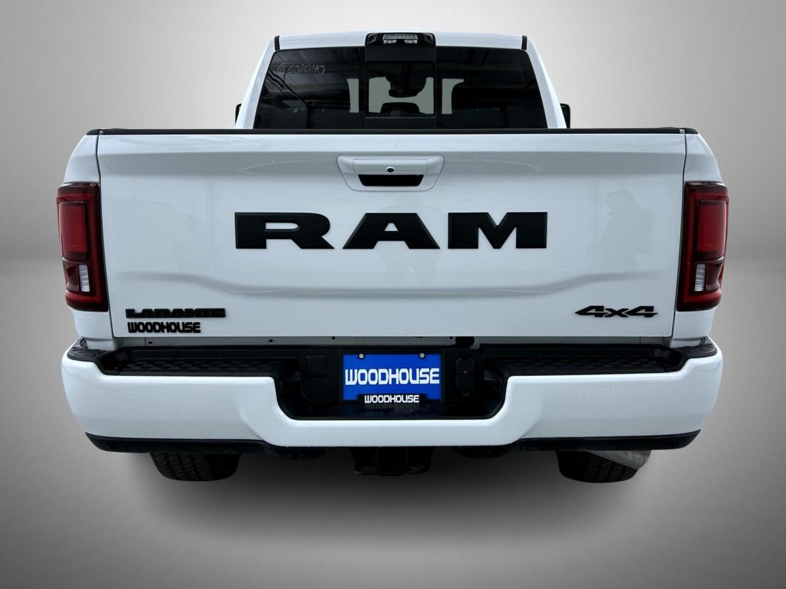 New 2025 Bright White Clear-Coat Exterior Paint RAM Laramie image 6