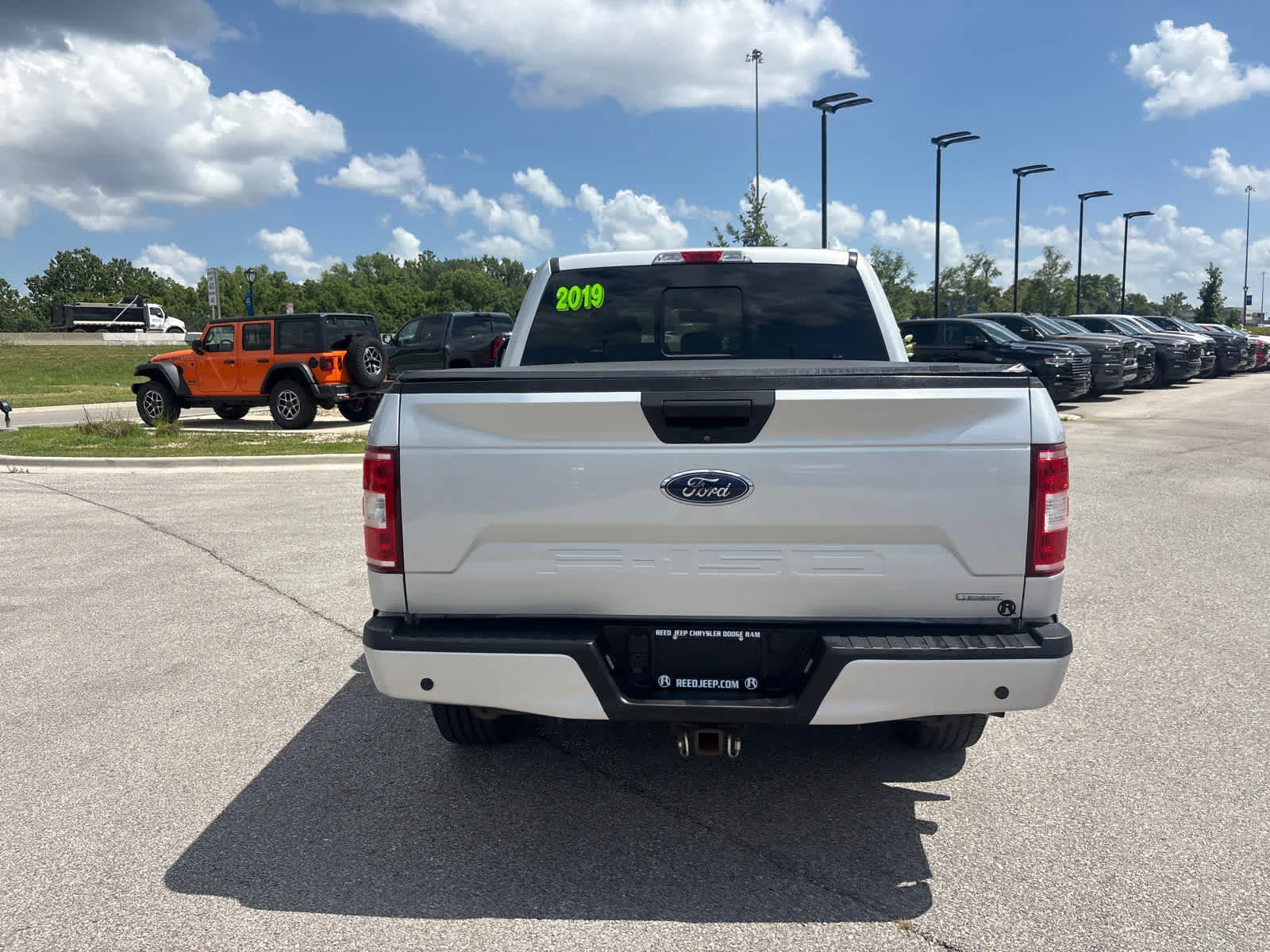 Used 2019 Ingot Silver Metallic Ford XLT image 9