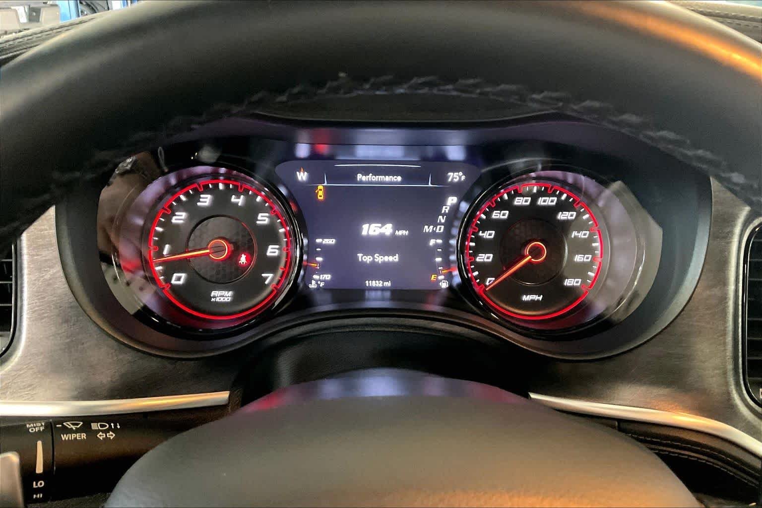 Used 2023 Pitch Black Clearcoat Dodge Scat Pack image 47
