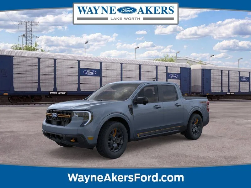 New 2026 Azure Gray Metallic Tri-Coat Ford Tremor image 1