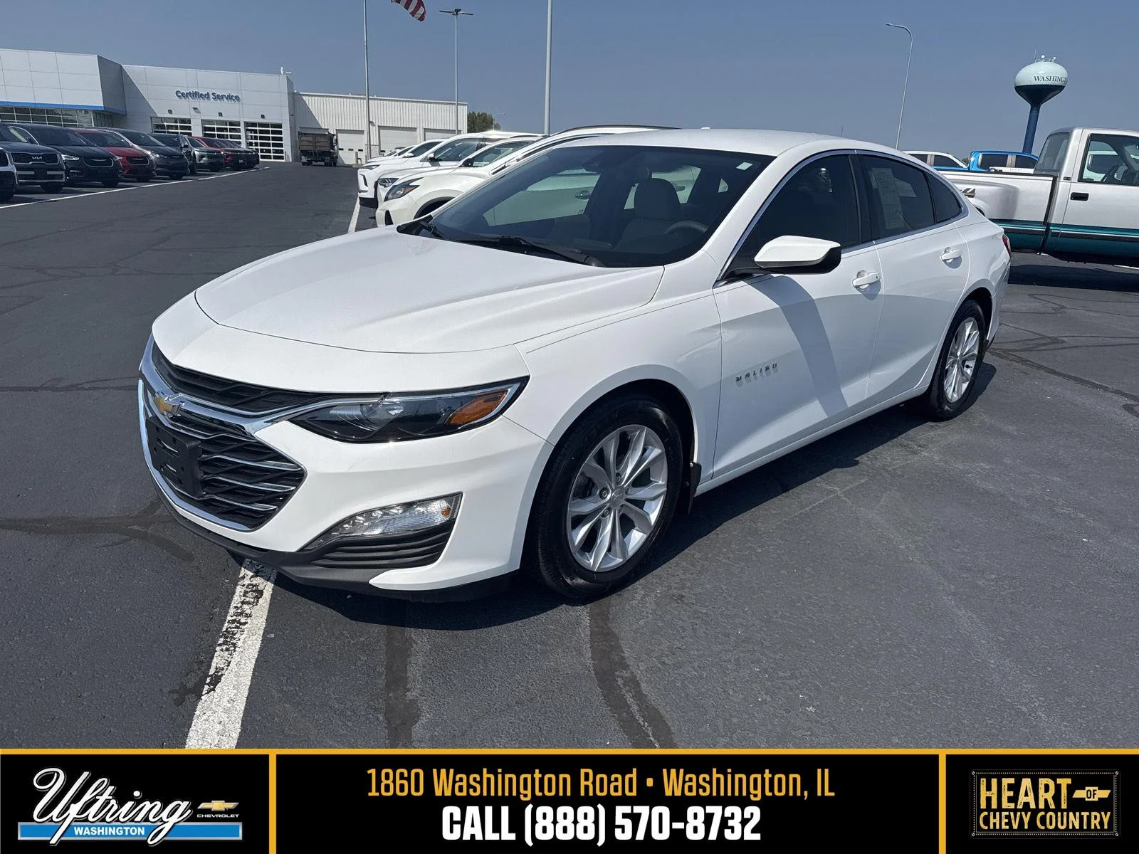 Used 2023 SUMMIT WHITE Chevrolet LT image 1
