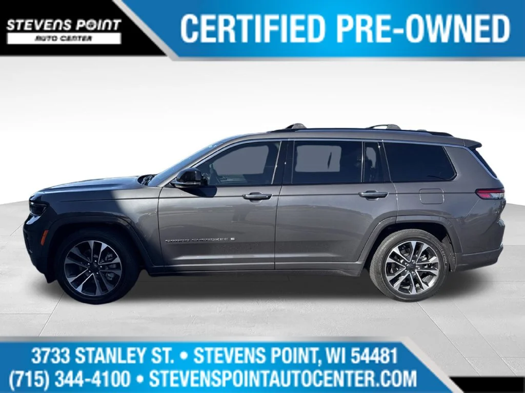Used 2022 Baltic Gray Metallic Clearcoat Jeep Overland image 1