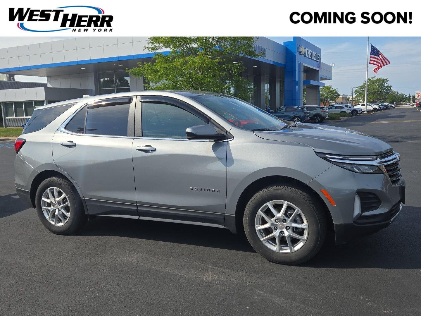 Used 2024 Sterling Gray Metallic Chevrolet LT image 1