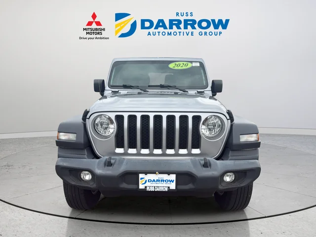 Used 2020 Silver Jeep Sport S image 8