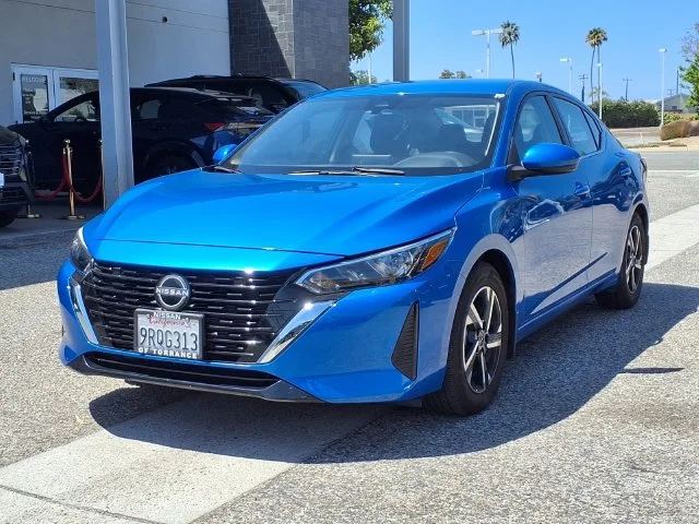 Certified Used 2025 Blue Nissan SV image 29