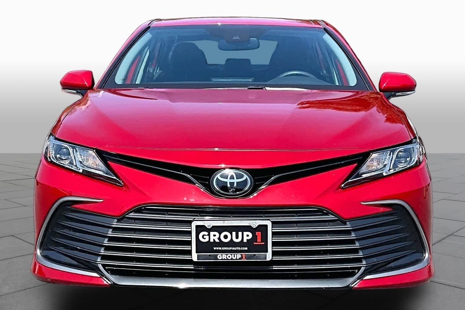 Used 2023 Supersonic Red Toyota LE image 4