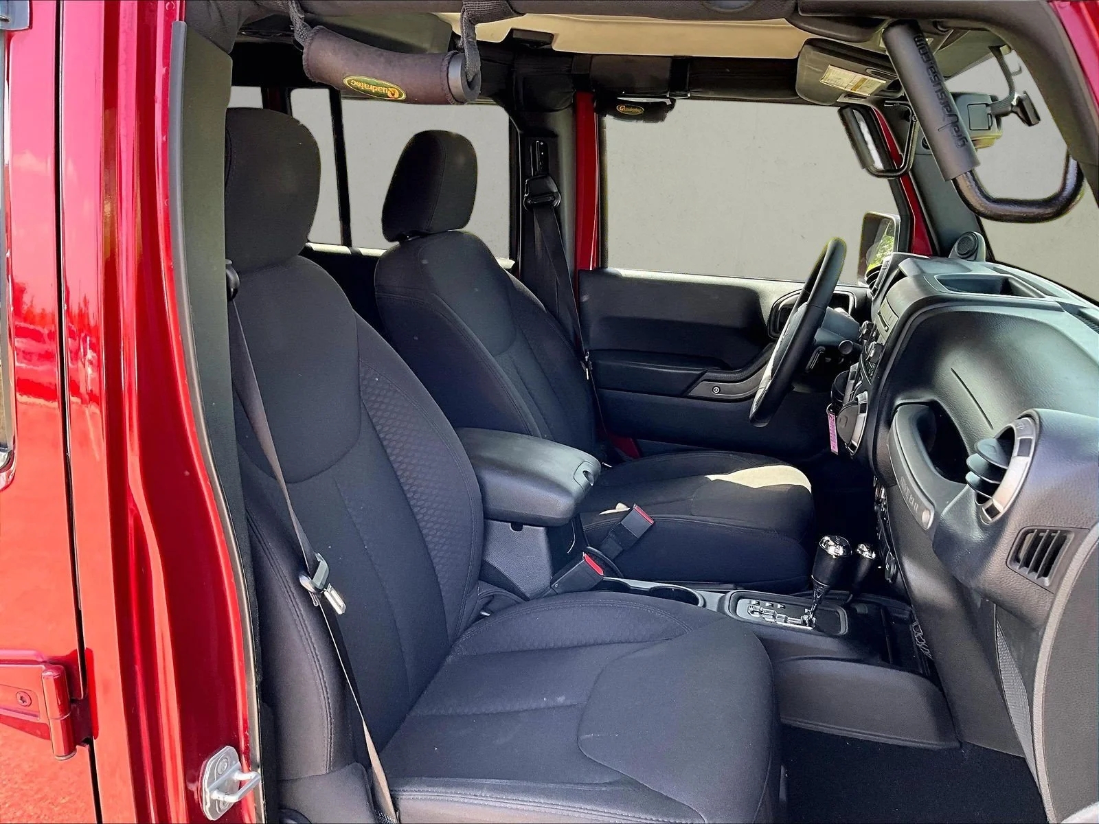 Used 2013 Deep Cherry Red Crystal Pearl Jeep Sport image 9
