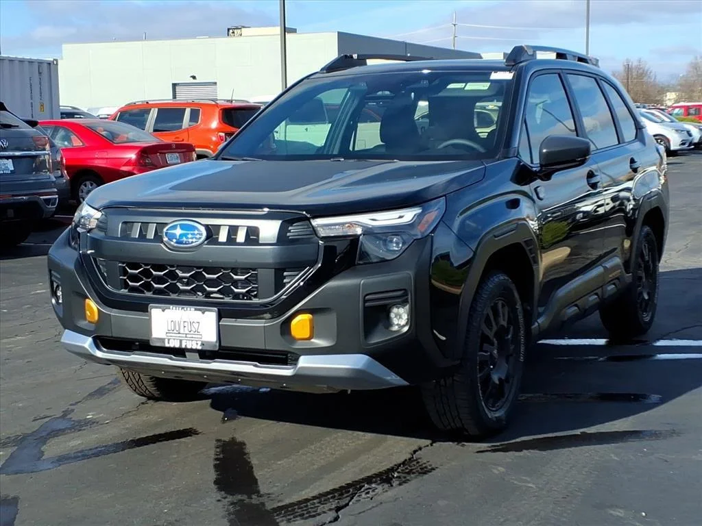New 2026 CRYSTAL BLACK SILICA Subaru Wilderness image 2