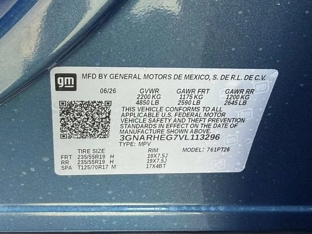 New 2027 Lakeshore Blue Metallic Chevrolet LT image 16