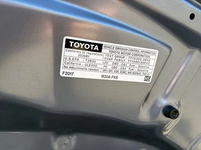 Certified Used 2026 Blue Toyota LE image 10