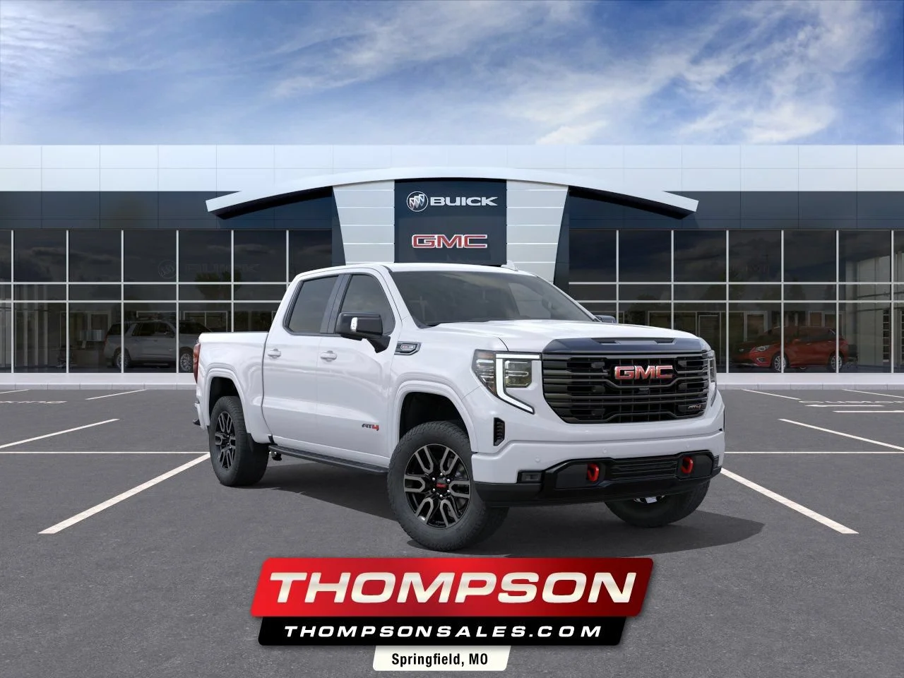 New 2026 Summit White GMC AT4 image 1