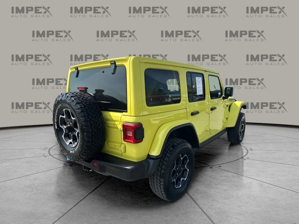 Used 2023 Yellow Jeep Rubicon 4xe image 5