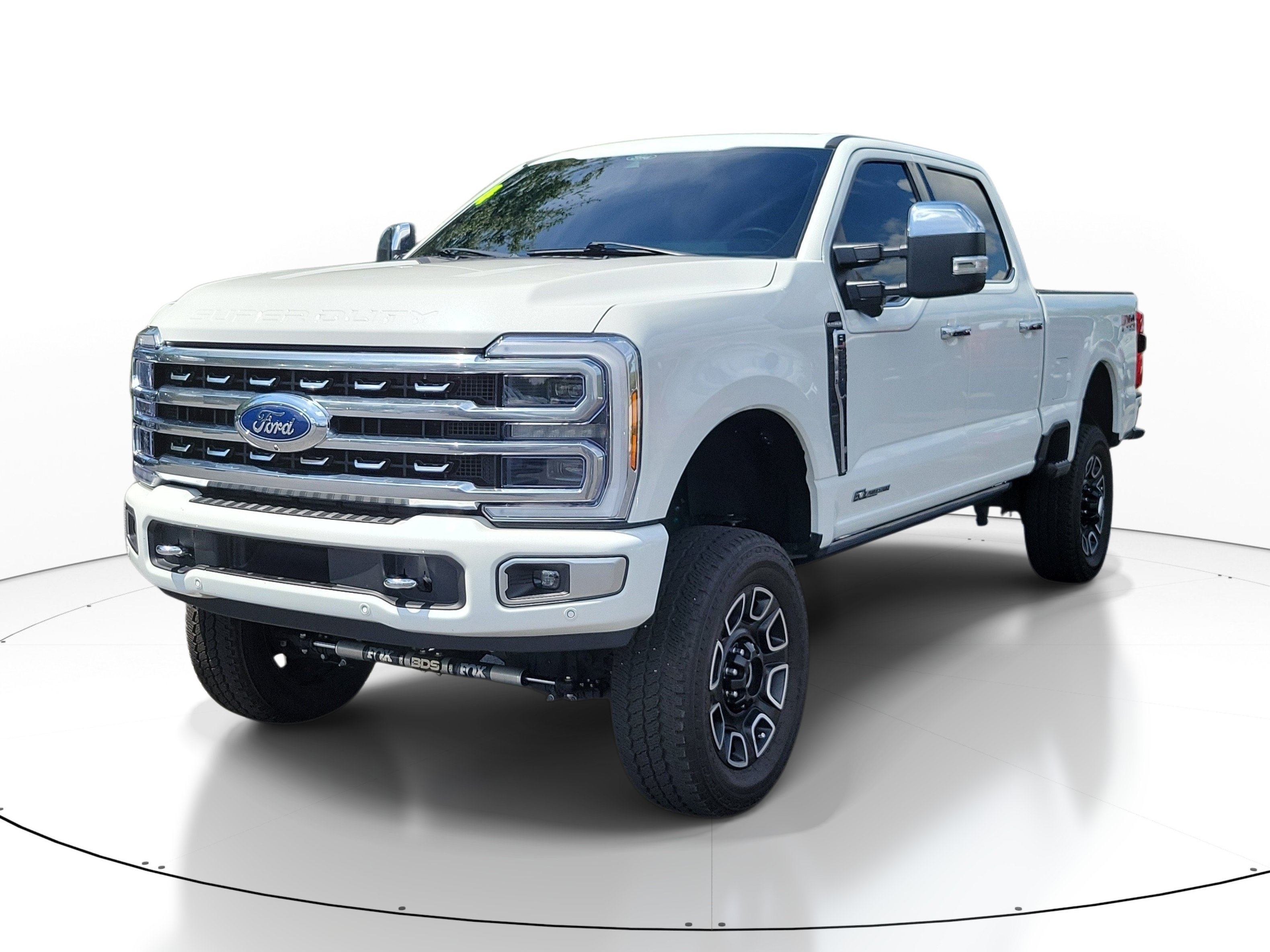 Used 2024 Star White Metallic Tri-Coat Ford Platinum image 2