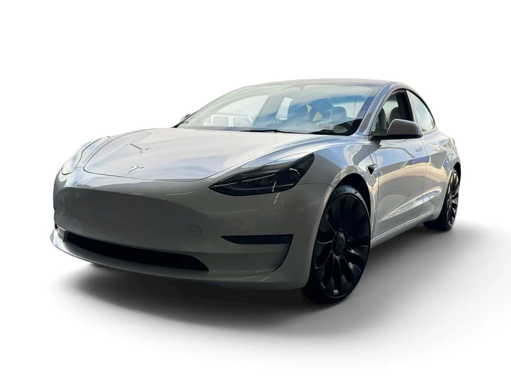Used 2023 White Tesla Performance image 14