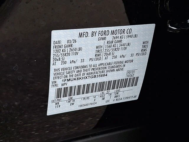 New 2026 Agate Black Metallic Ford ST-Line image 10