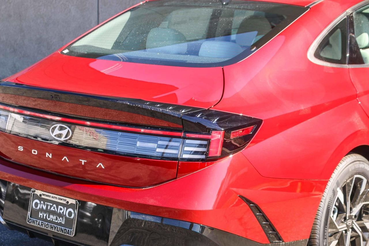 New 2025 Red Hyundai SEL image 9