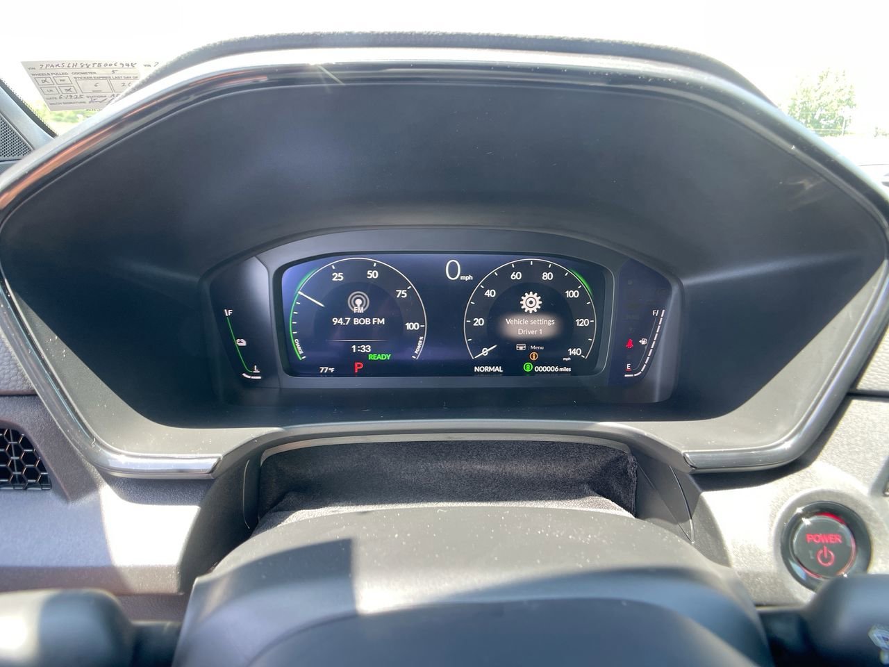 New 2026 Solar Silver Metallic Honda AWD Sport-L Hybrid image 15