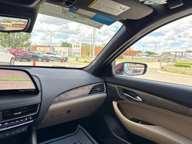 Certified Used 2025 Radiant Red Tintcoat Cadillac Premium Luxury image 30