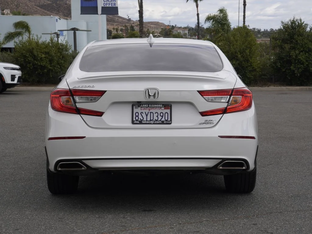Certified Used 2020 White Honda Sport 2.0T image 4