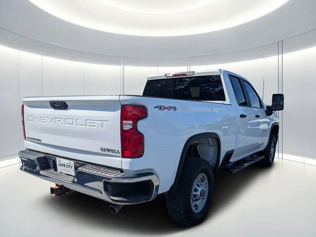 Certified Used 2020 White Chevrolet Work Truck image 4