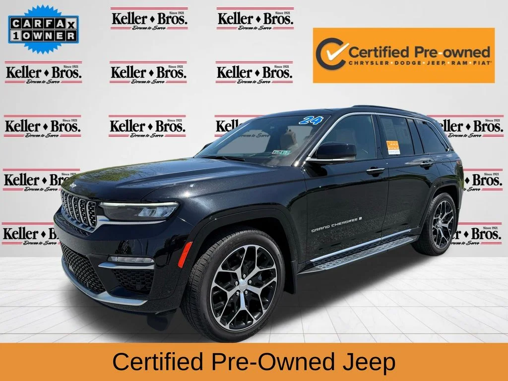 Used 2024 Black Jeep Summit Reserve image 3