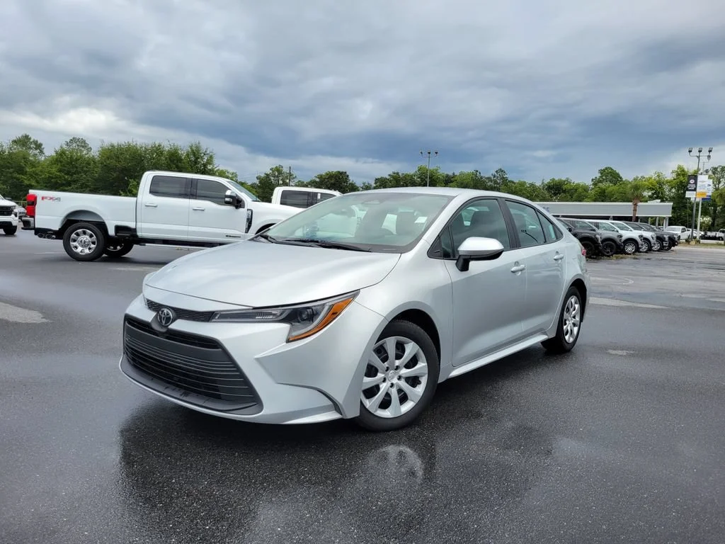 Used 2024 Silver Toyota LE image 1