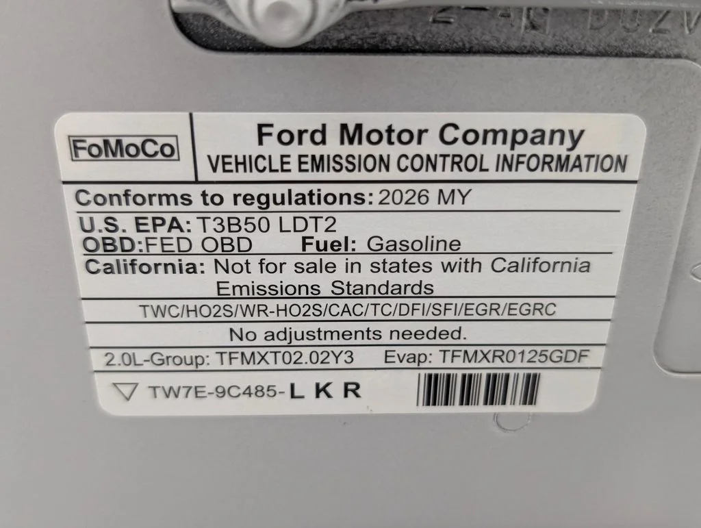 New 2026 Space White Metallic Ford XL image 20