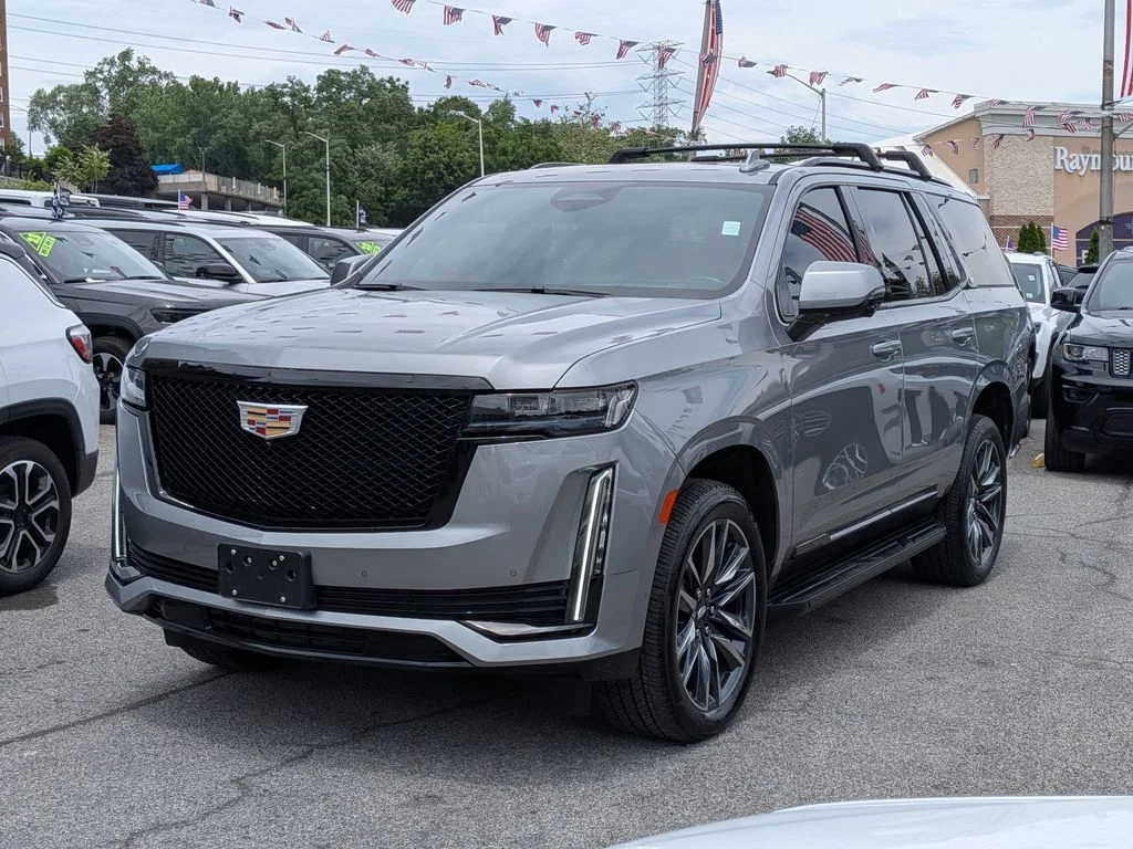 Used 2023 Silver Cadillac Sport image 2