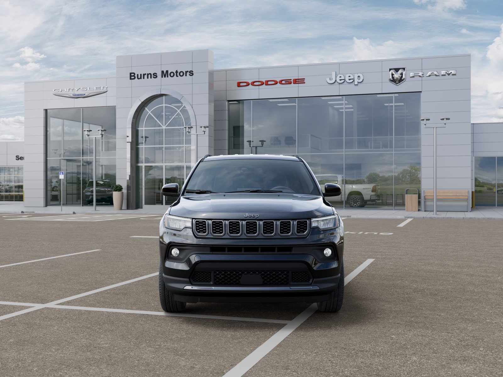 New 2026 Diamond Black Crystal Pearlcoat Jeep Latitude Altitude image 32