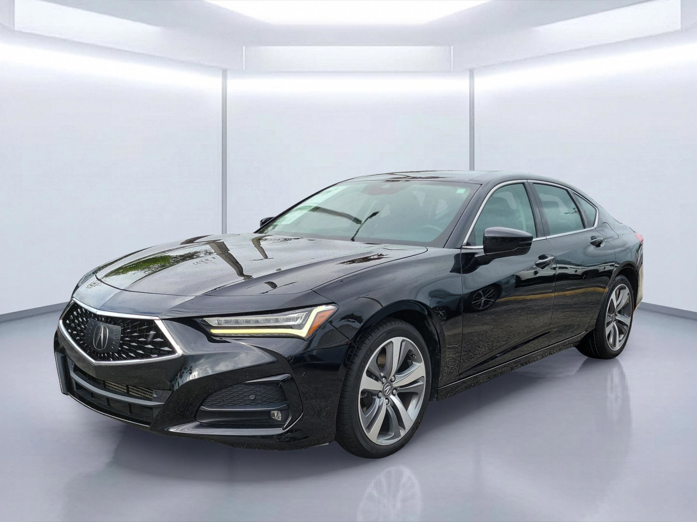 Used 2021 Majestic Black Pearl Acura SH-AWD with Advance Package image 37