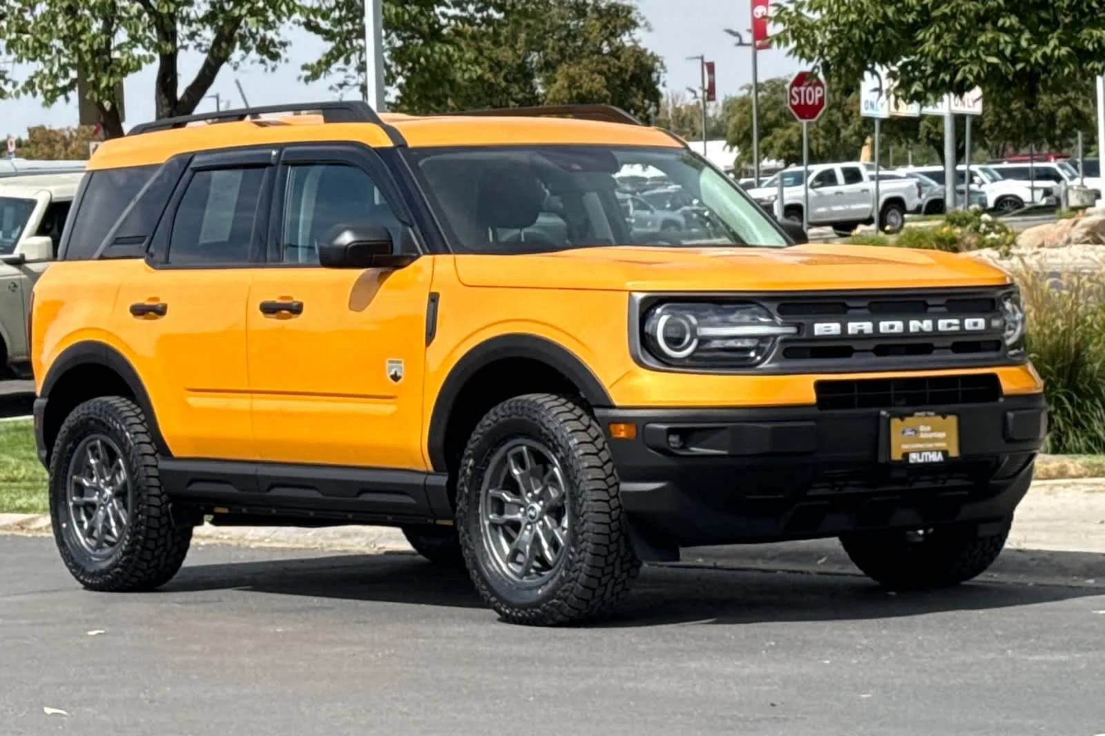 Used 2023 Cyber Orange Metallic Tricoat Ford Big Bend image 9
