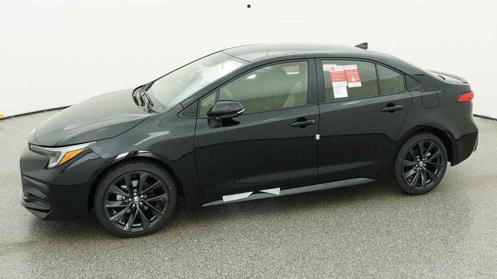 New 2026 Midnight Black Metallic Toyota Hybrid SE image 5