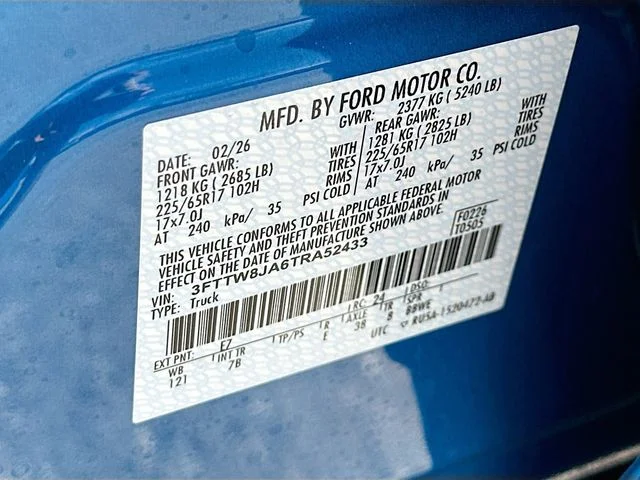 New 2026 Blue Ford XLT image 19