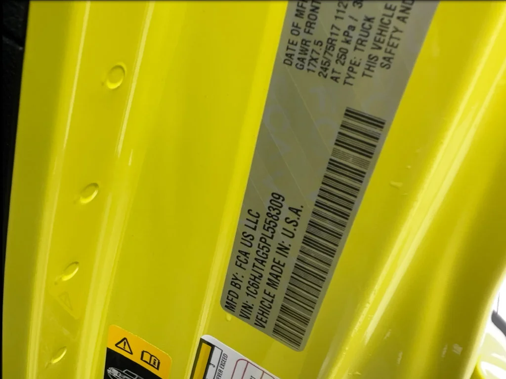 Used 2023 Yellow Jeep Sport image 49