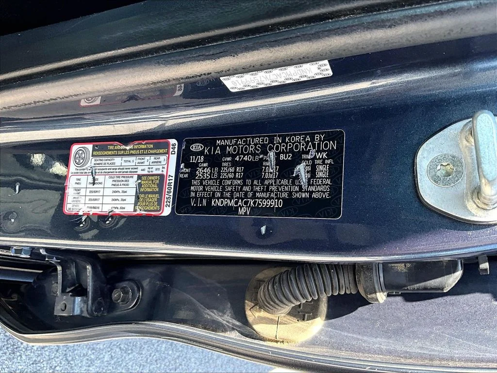 Used 2019 Blue Kia LX image 34