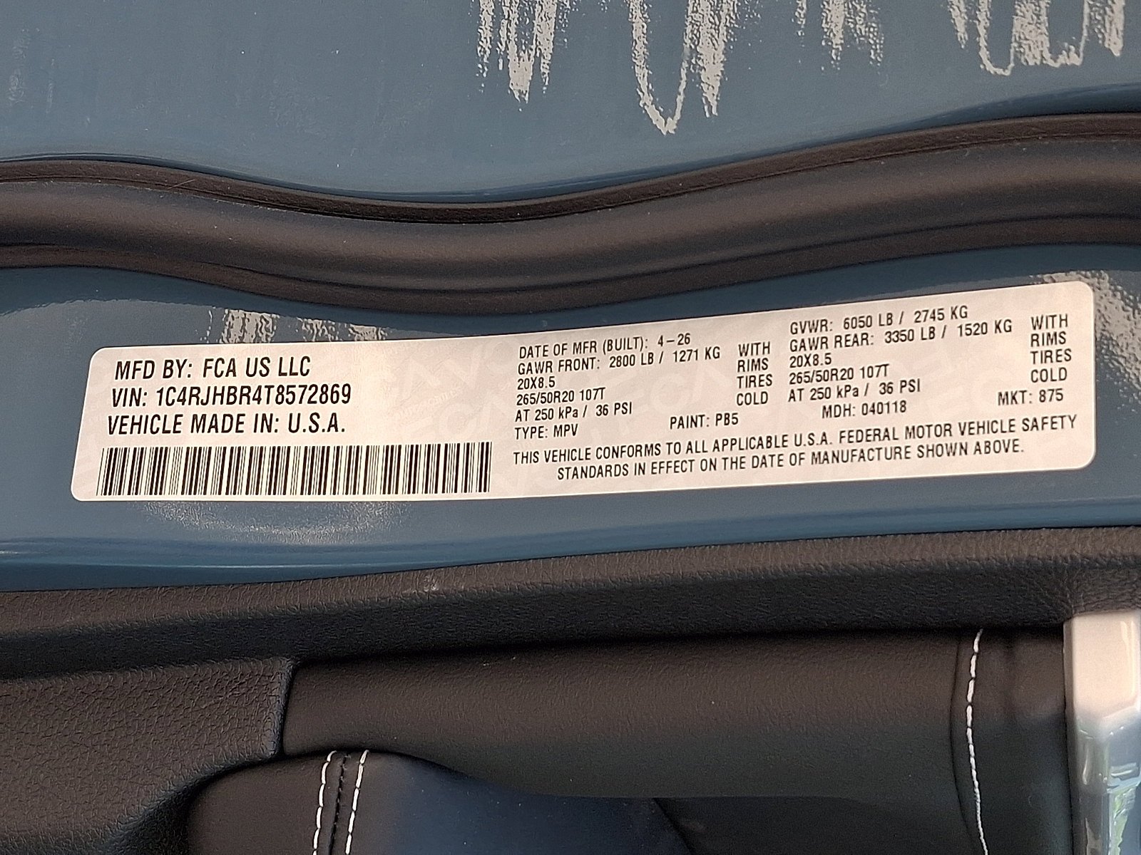 New 2026 Steel Blue Exterior Paint Jeep Limited Reserve image 18