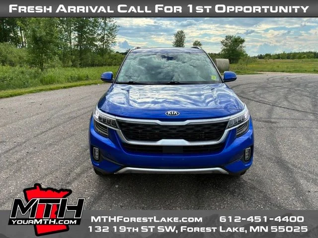 Used 2021 Blue Kia SX image 3