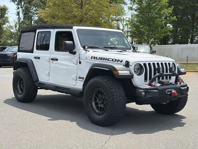 Used 2018 White Jeep Unlimited Rubicon image 15