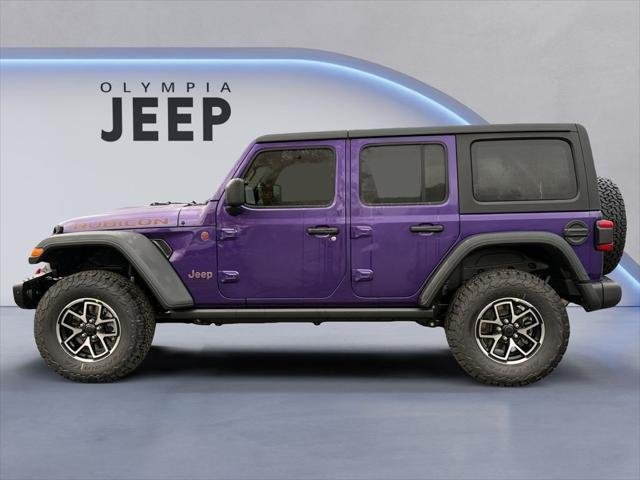 New 2026 Jeep Wrangler Rubicon 4-door in Olympia #TW190483