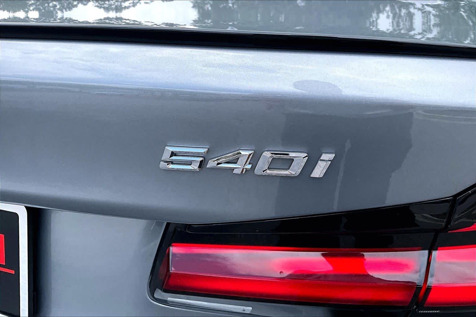 Certified Used 2023 Skyscraper Gray Metallic BMW 540i image 32