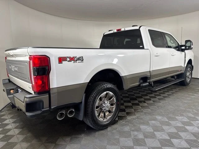 New 2026 Star White Metallic Tri-Coat Ford F-350® King Ranch® image 3
