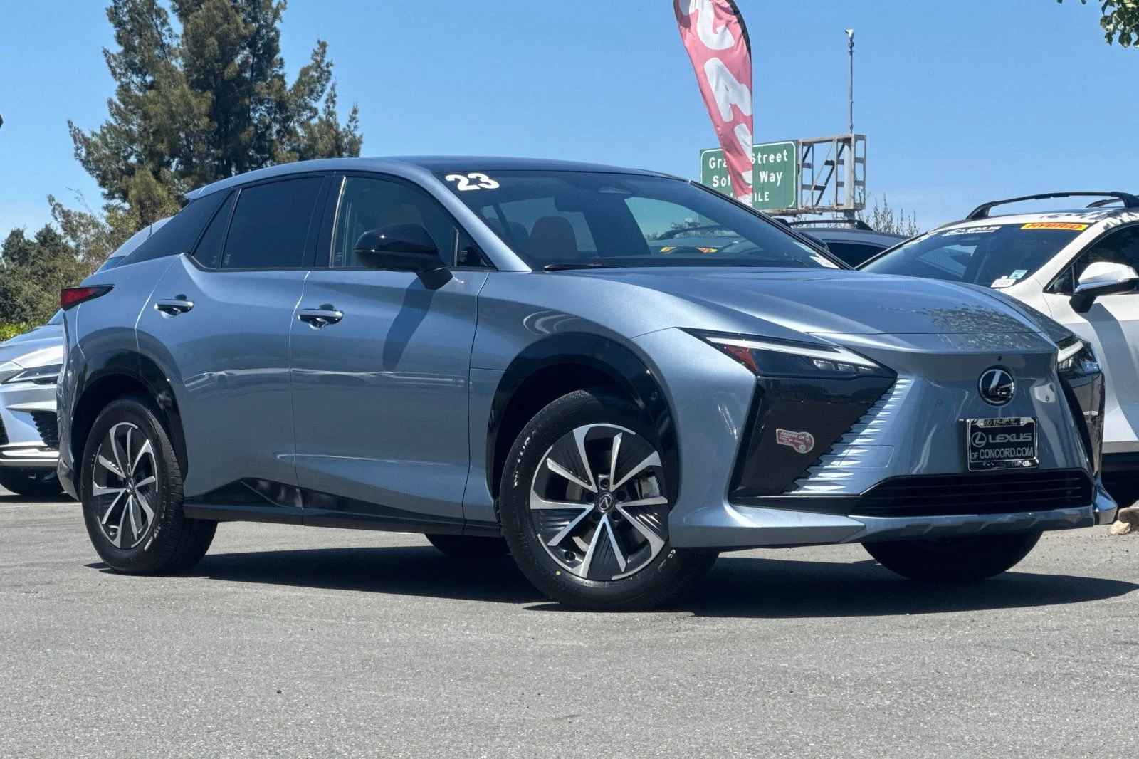 Certified 2023 Lexus RZ Premium with VIN JTJAAAAB7PA017550 for sale in Concord, CA