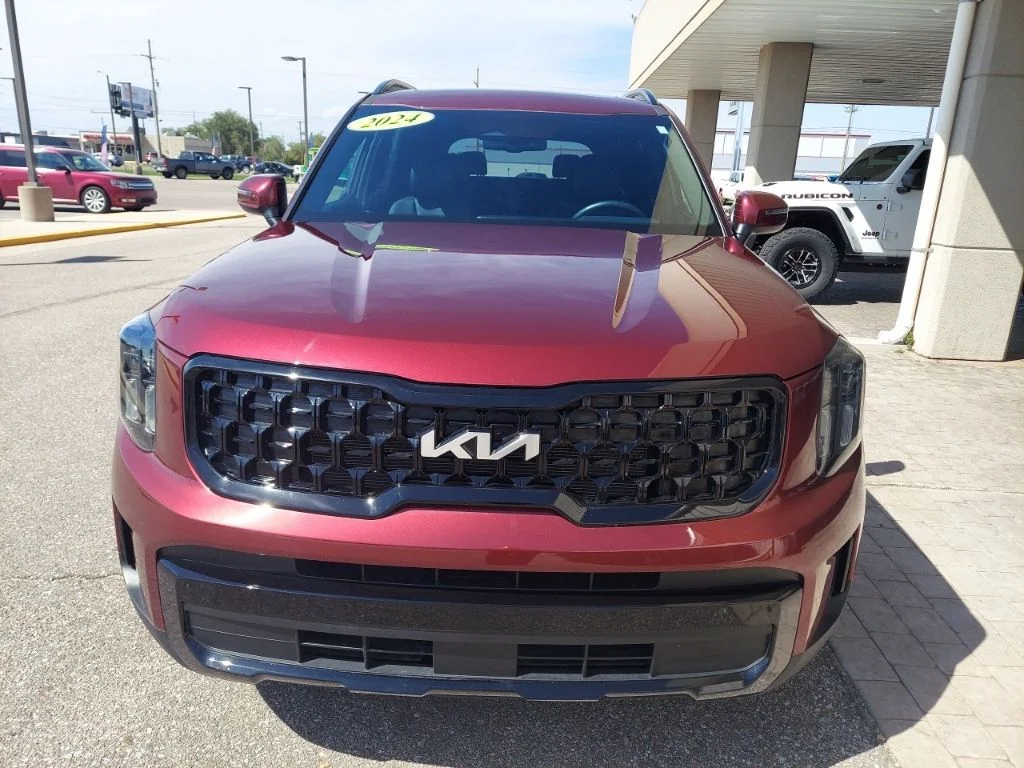 Certified Used 2024 Red Kia EX X-Line image 2