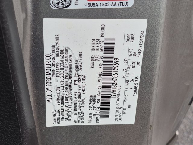Used 2008 Alloy Clearcoat Metallic Ford GT Deluxe image 60
