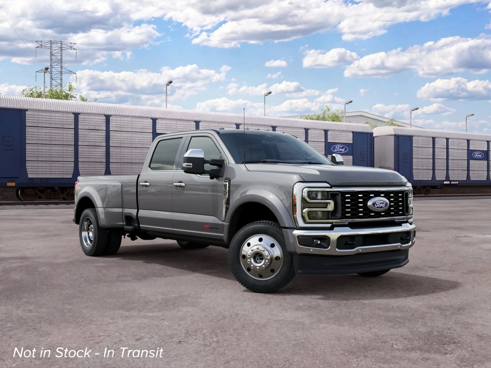 New 2027 Carbonized Gray Metallic Ford F-450® Lariat® image 4