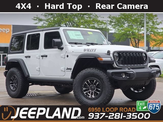 New 2026 Bright White Clear-Coat Exterior Paint Jeep Willys image 1