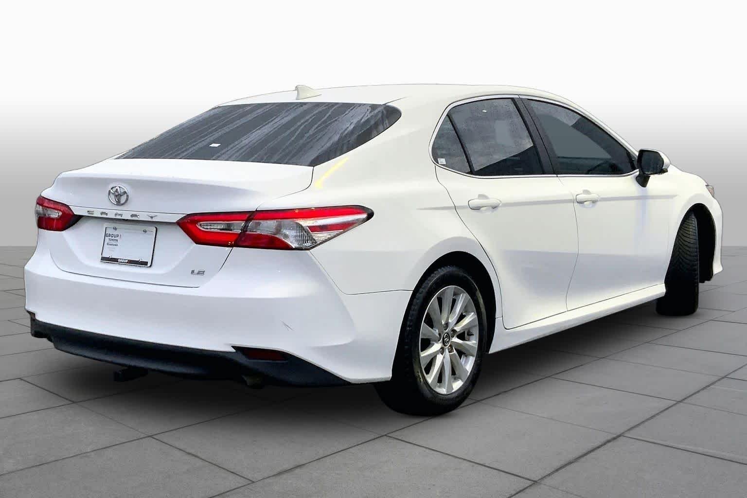Used 2019 Super White Toyota LE image 13